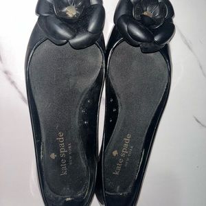 Kate spade jelly flats - new